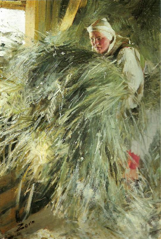 Anders Zorn pa holoftet china oil painting image
